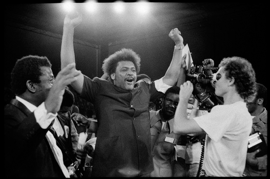 ZAIRE. Kinshasa. Boxing promoter Don KING, who arranged the fight. 1974.